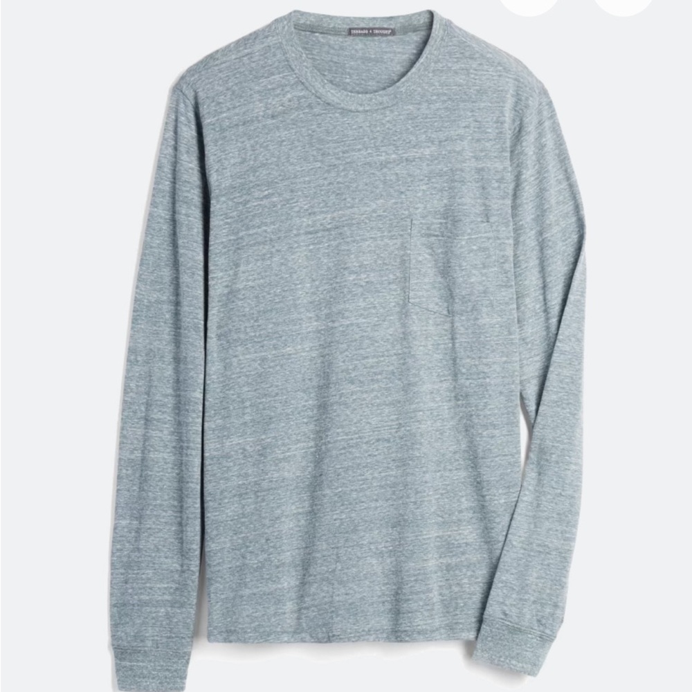 Leif Baseline Long Sleeve Triblend Tee